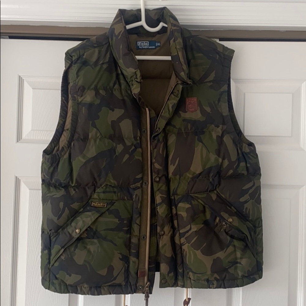 Men’s Polo Ralph Lauren camo vest